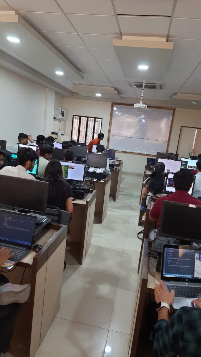 Harsh Agarwal Indianmusk workshop Poornima College web development session 1