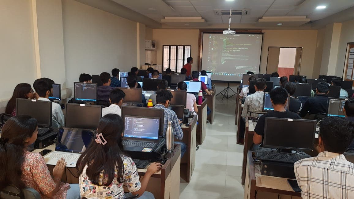 Harsh Agarwal Indianmusk workshop Poornima College web development session 10